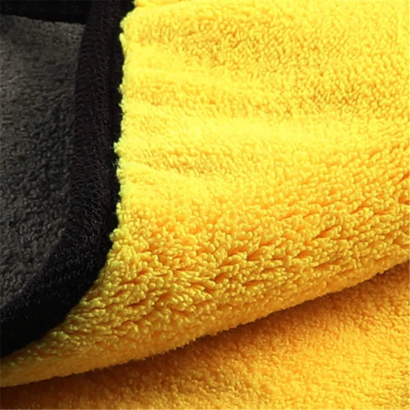 Double Sided Microfiber Car Cleaning Cloth