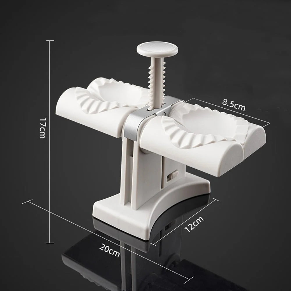Manual Dumpling Maker Press– Easy Momo & Gyoza Making Machine