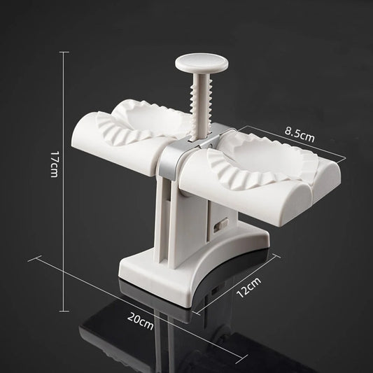 Manual Dumpling Maker Press– Easy Momo & Gyoza Making Machine